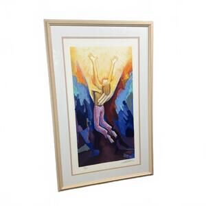 Ari Gradus Framed Print "FAITH" Spiritual Visions Collection Signed 151/295